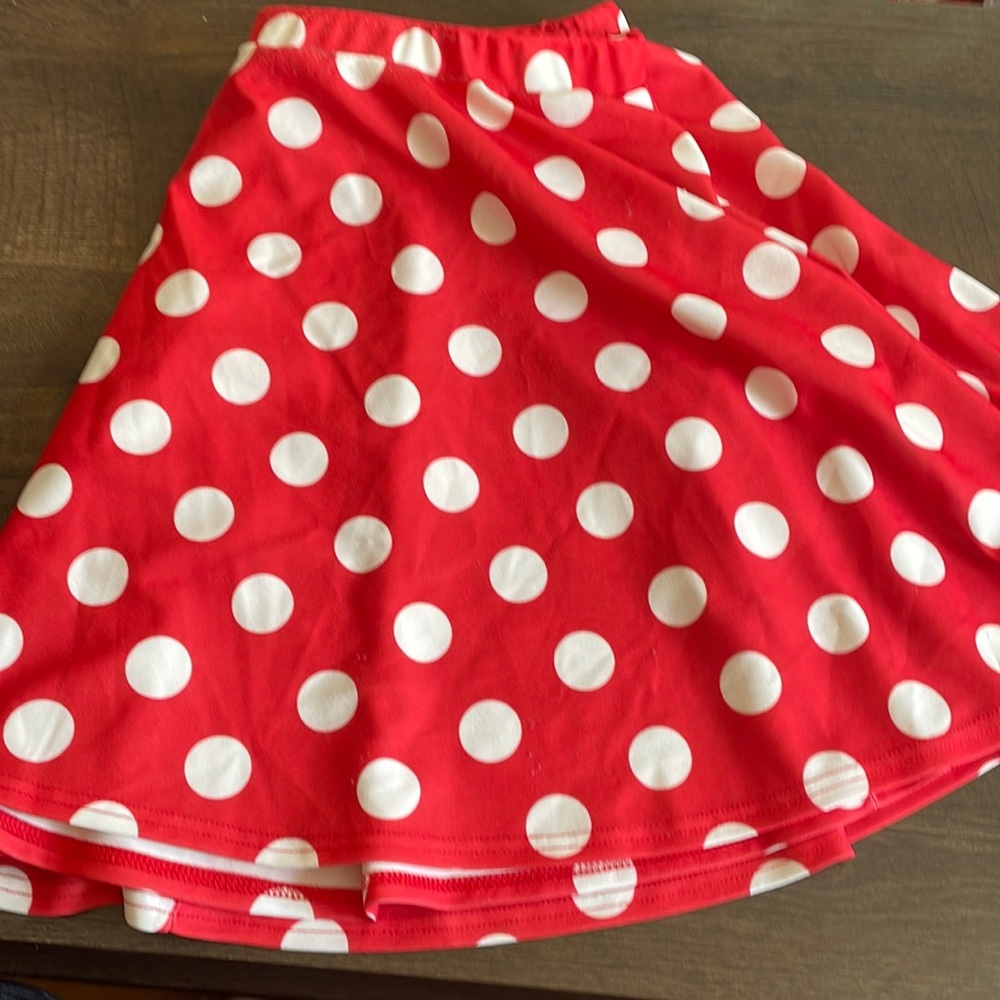 Red Polka Dot Skirt